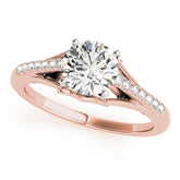 Engagement Rings Single Row Prong Set - TN50828-E